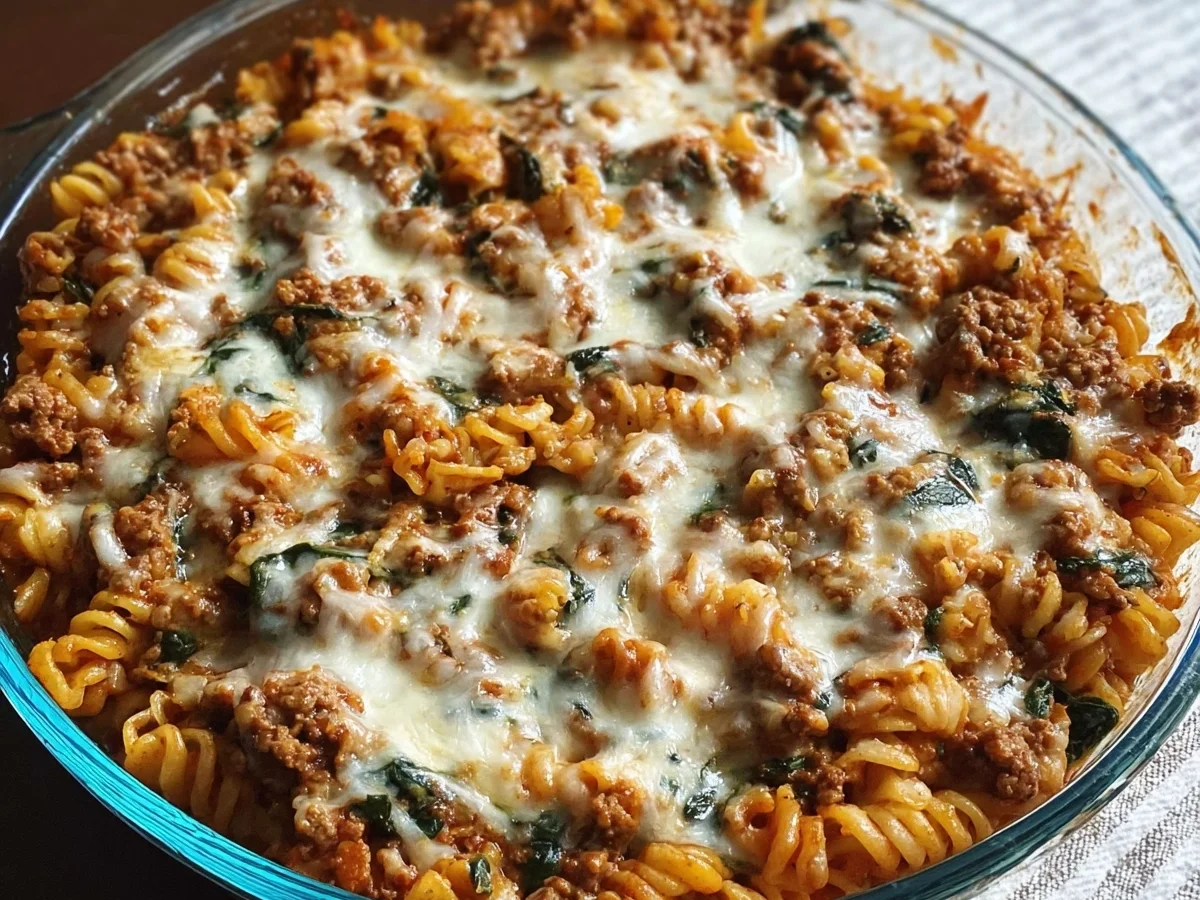 Cottage Cheese Protein Pasta Bake: Quick Meal - Image 1