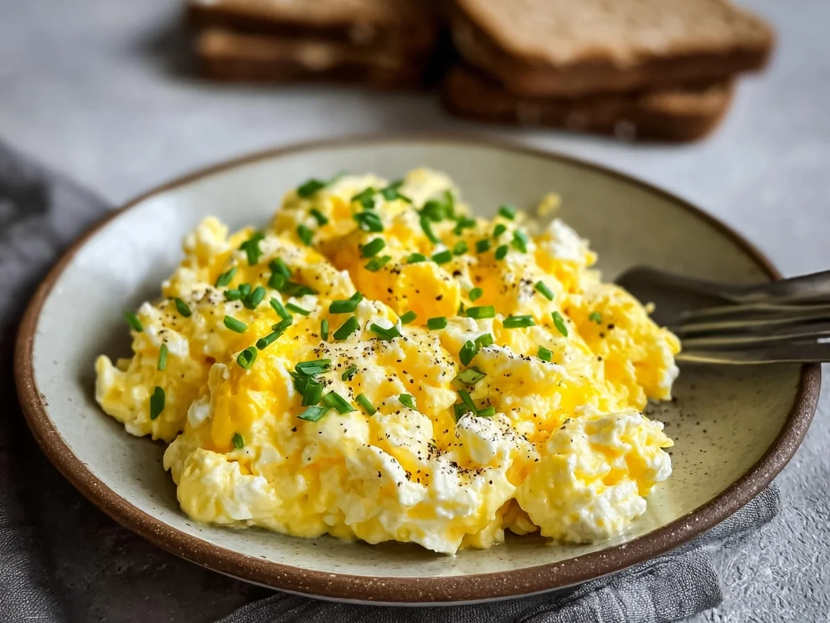 Cottage Cheese Scrambled Eggs: Creamy & Easy Recipe - Image 2