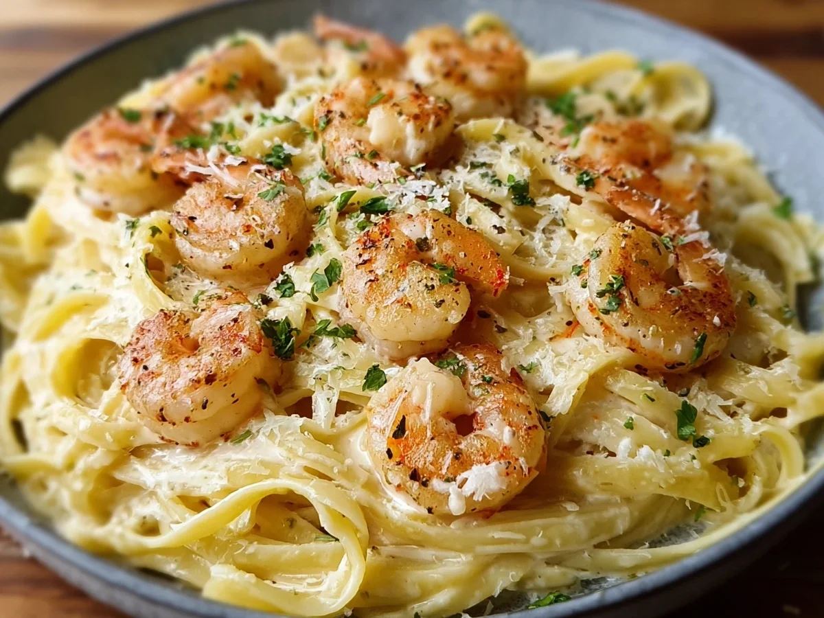 Creamy Garlic Shrimp Pasta: Quick 30-Minute Dinner - Image 2