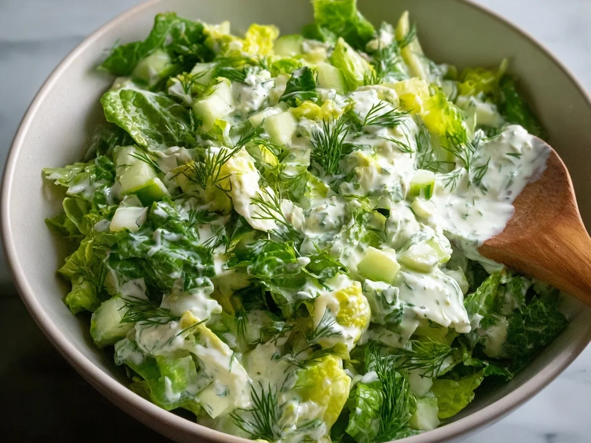 Creamy Green Goddess Salad Recipe - Image 1