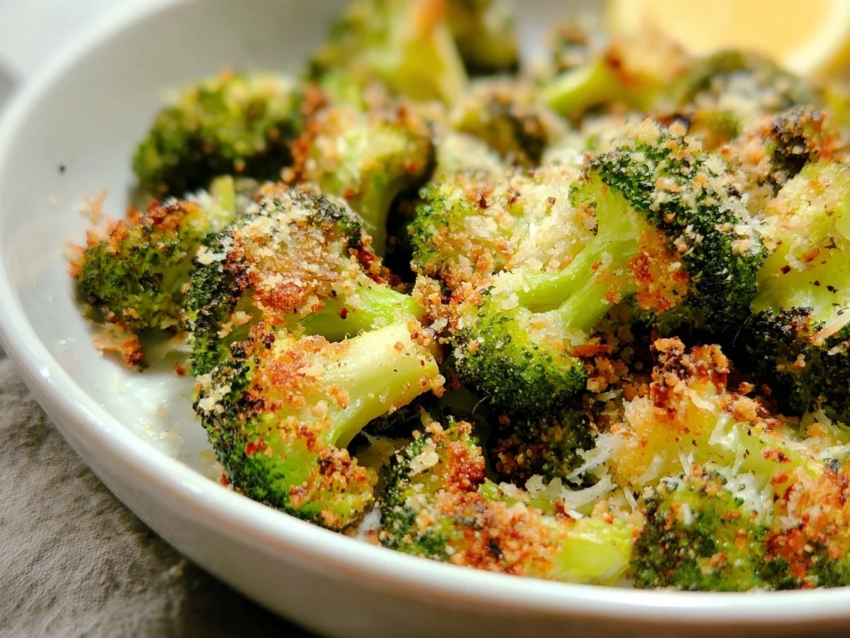 Crispy Parmesan Crusted Broccoli Florets - Image 2