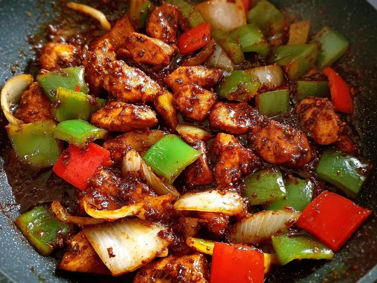Easy Black Pepper Chicken: Homemade Chinese Takeout Style - Image 1