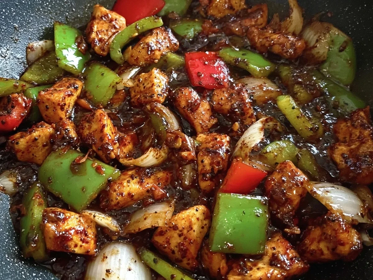 Easy Black Pepper Chicken: Homemade Chinese Takeout Style - Image 2