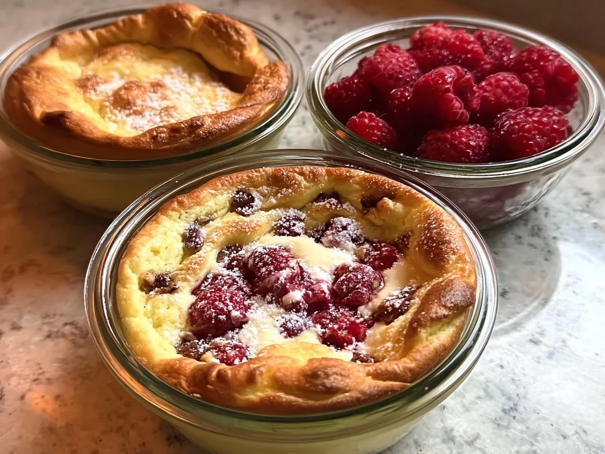 Fluffy Baked Protein Pancake Bowls for Breakfast - Image 1