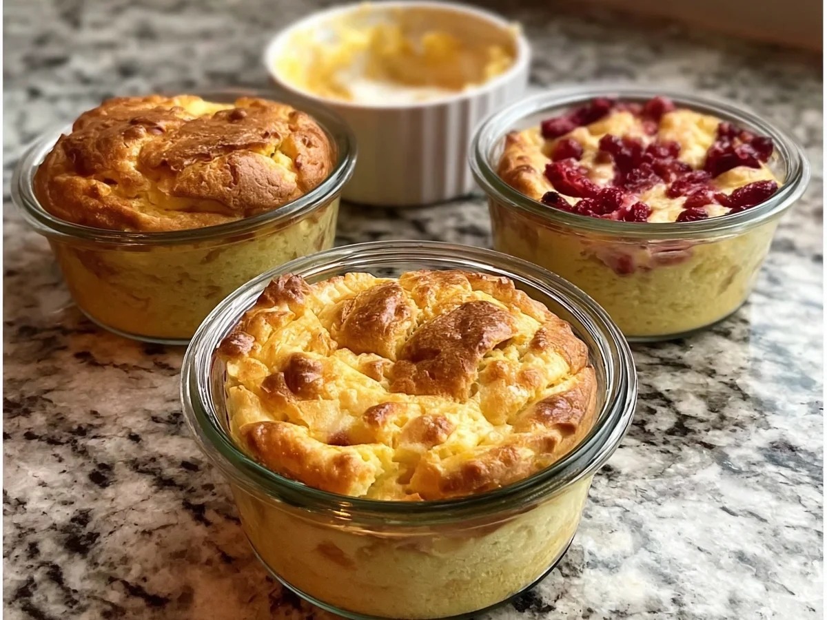 Fluffy Baked Protein Pancake Bowls for Breakfast - Image 2