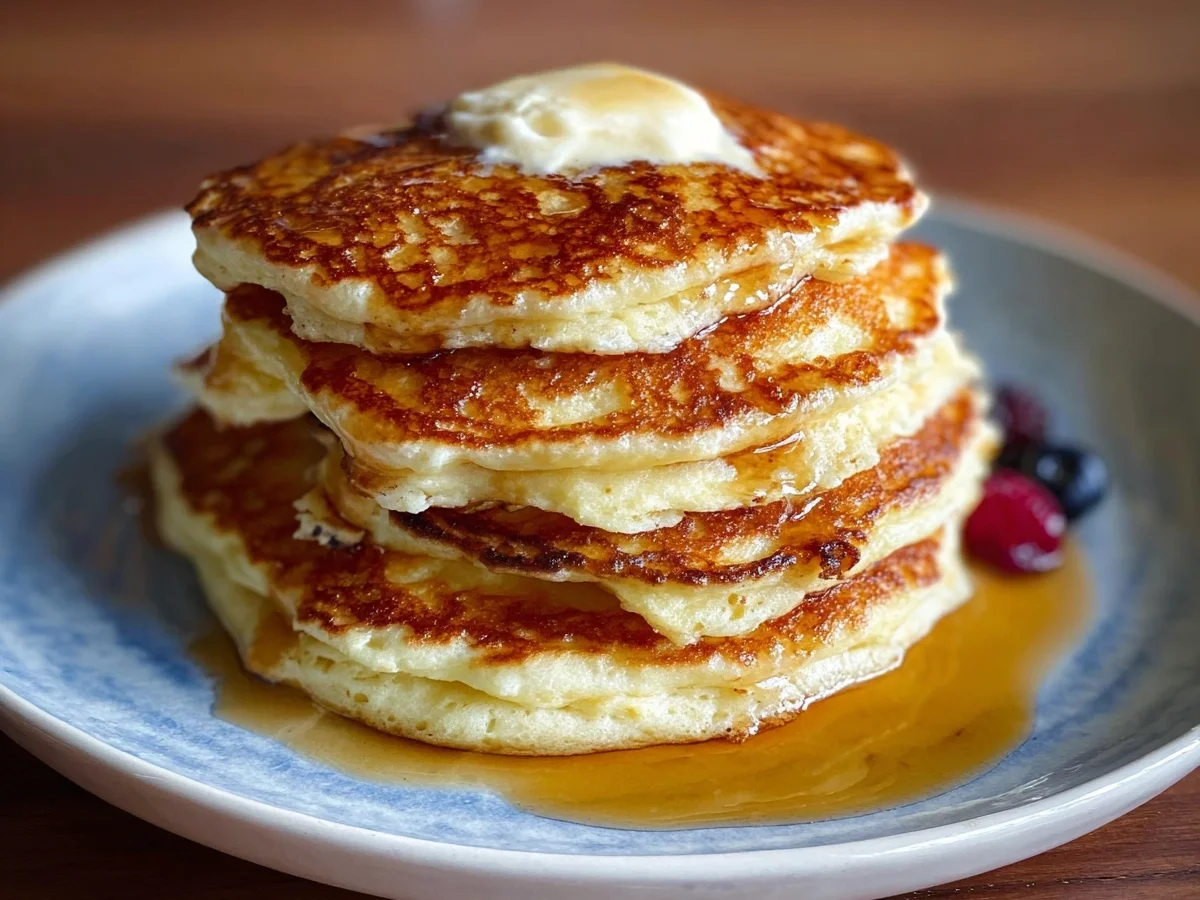 Fluffy High Protein Cottage Cheese Pancakes Recipe - Image 2