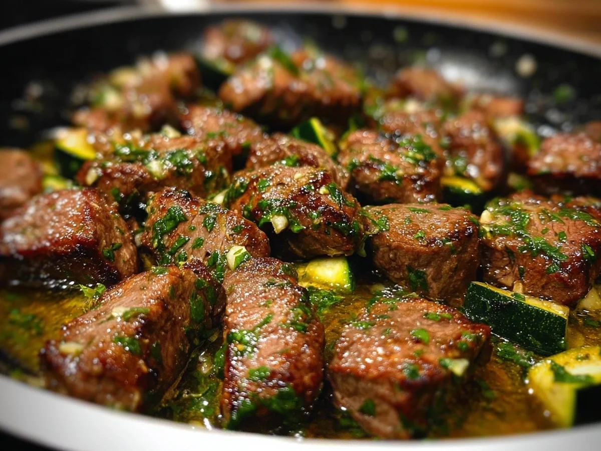 Garlic Butter Steak Bites: Quick 15-Min Low-Carb Dinner - Image 2