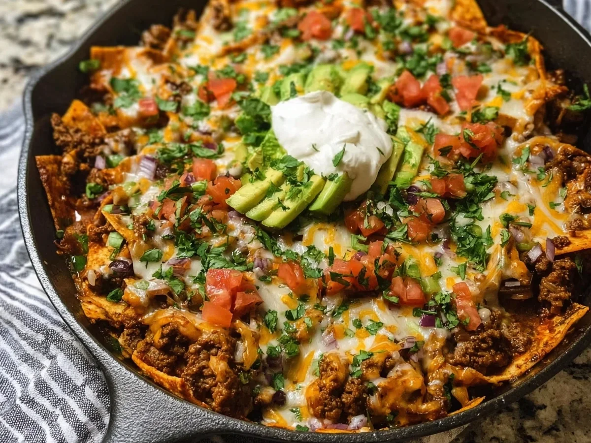Ground Beef Enchilada Skillet: Easy One-Pan Meal - Image 1