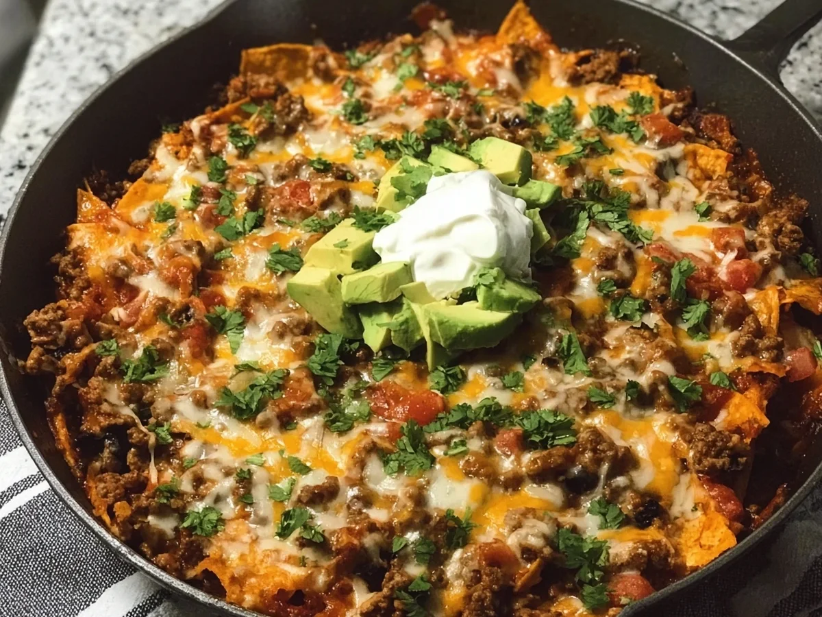 Ground Beef Enchilada Skillet: Easy One-Pan Meal - Image 2