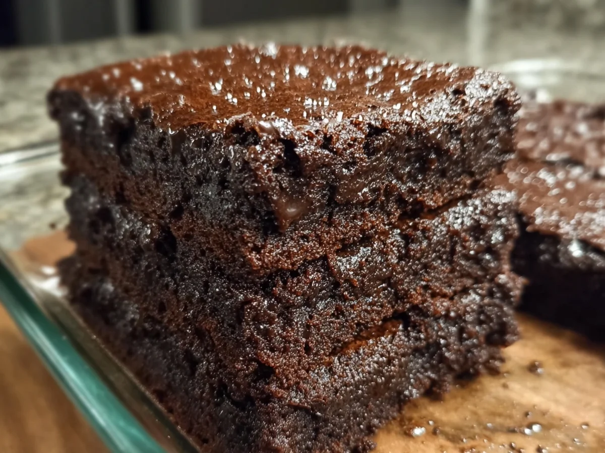 Healthy Low Calorie Greek Yogurt Brownies - Image 1