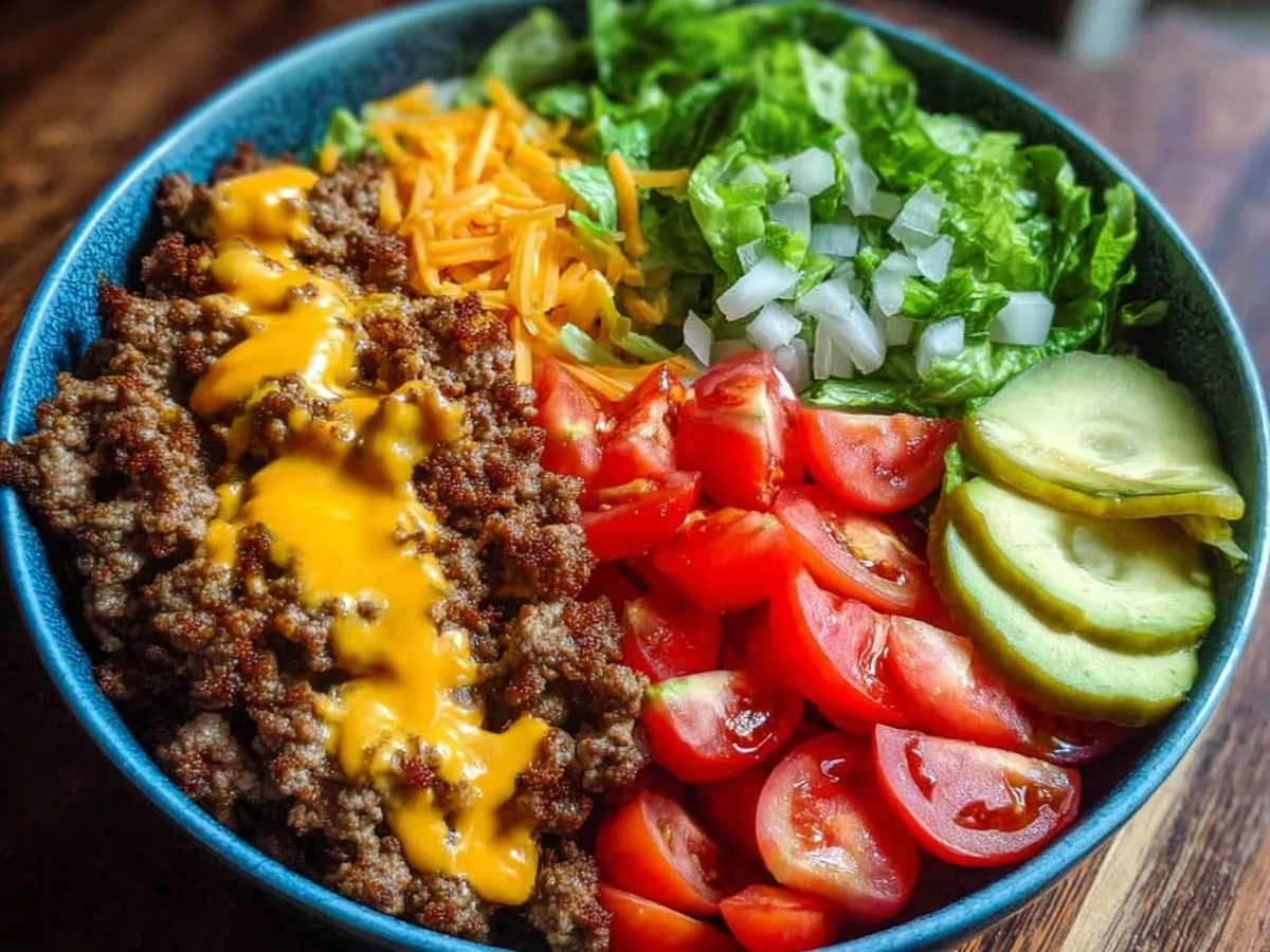 High-Protein Cheeseburger Bowls - Image 2