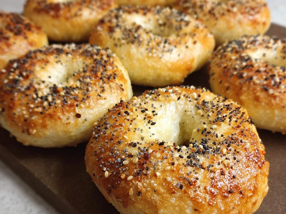 High Protein Cottage Cheese Bagels: Easy Recipe - Image 1