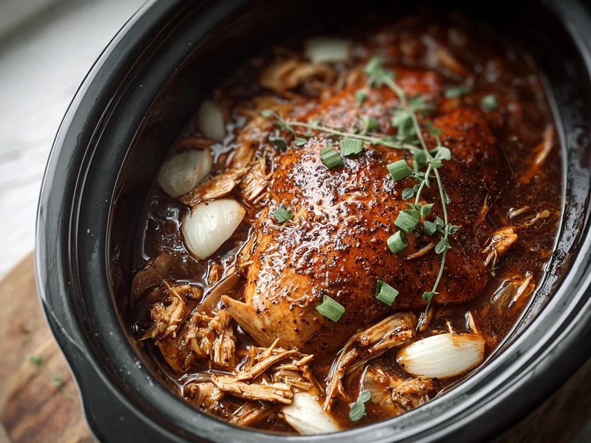 Juicy Crock Pot Chicken: Effortless Slow Cooker Meal - Image 1
