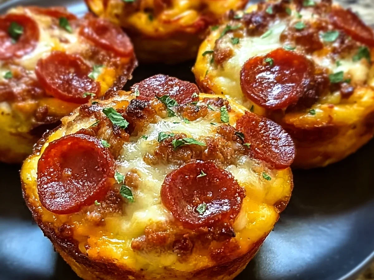 Keto Carnivore Pizza Muffins: Savory & Delicious - Image 1