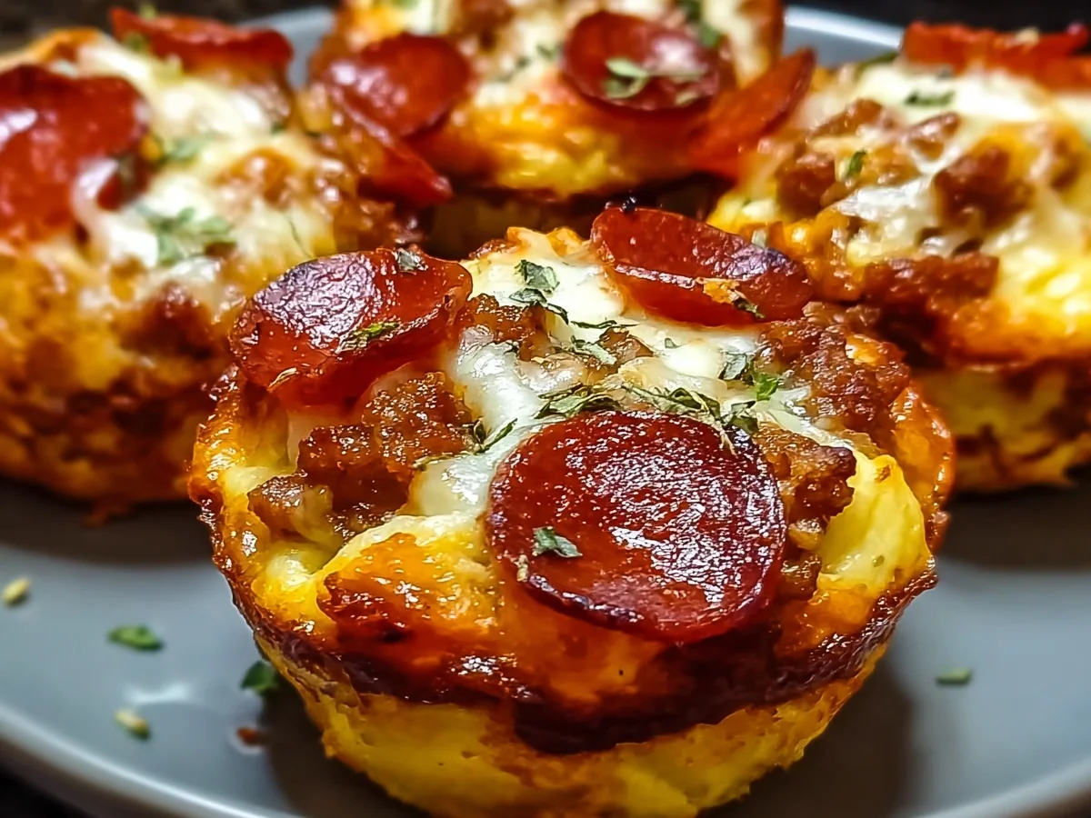 Keto Carnivore Pizza Muffins: Savory & Delicious - Image 2
