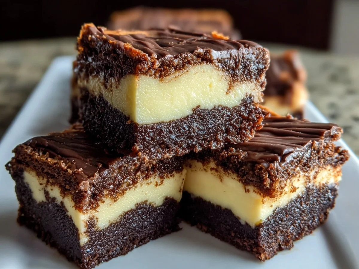 Keto Cheesecake Brownies: Low-Carb Dessert Recipe - Image 1