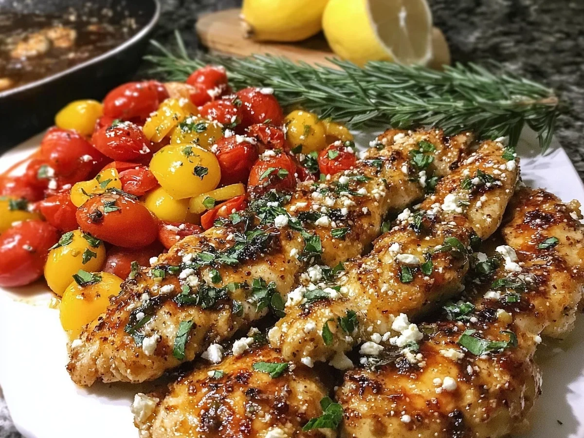 Mediterranean Chicken Tenders: Quick, Healthy 35-Min Dinner - Image 2