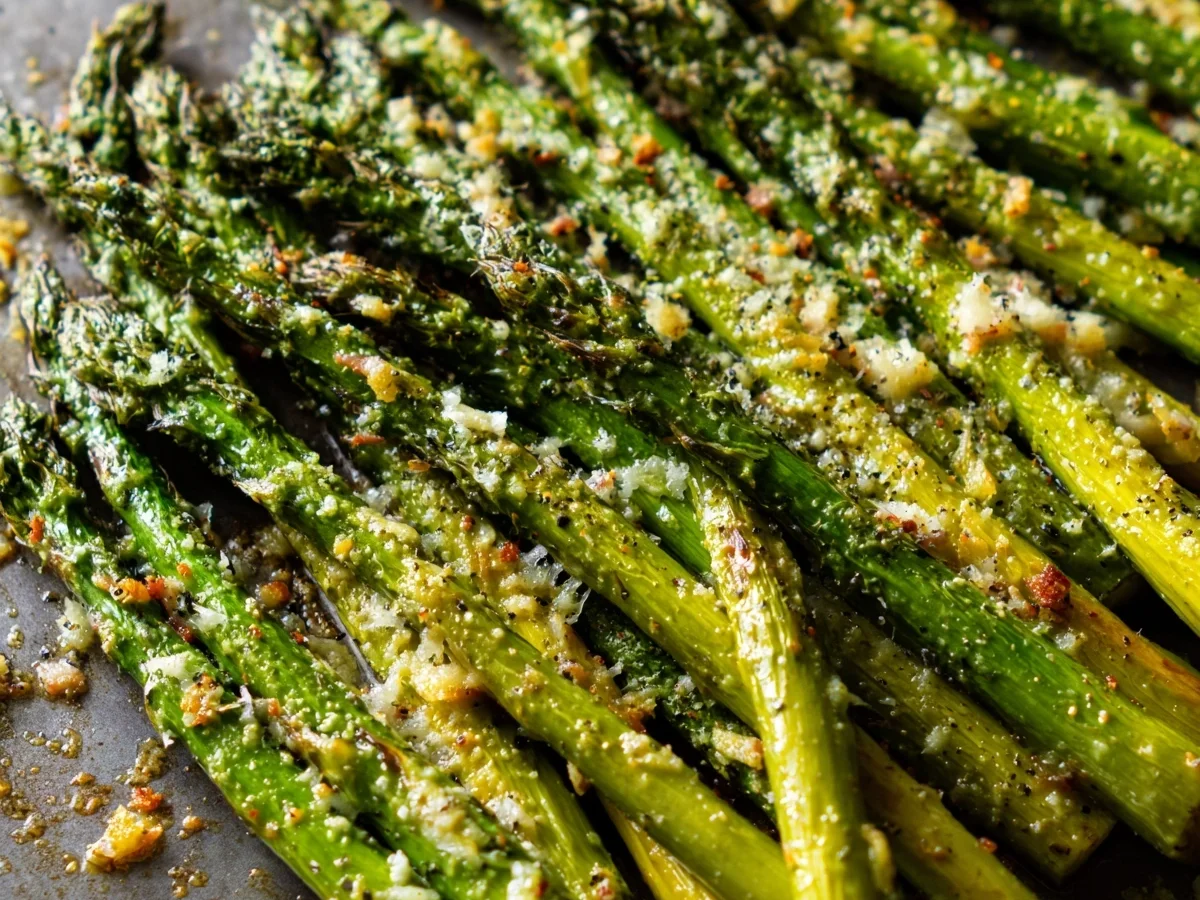 Roasted Parmesan Asparagus with Turkey Ham - Image 2
