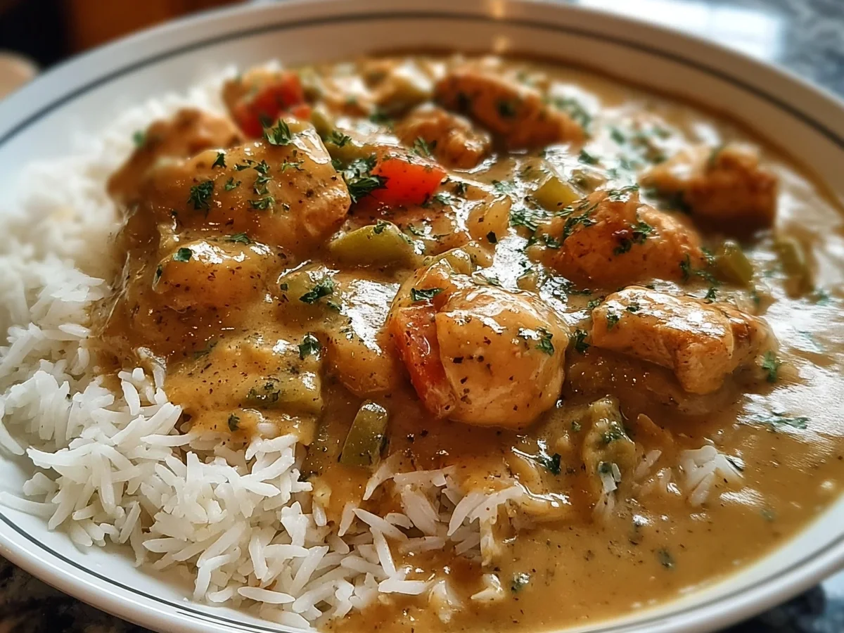 Smothered Chicken and Rice: Southern Comfort Dinner - Image 1