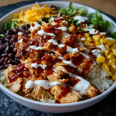 BBQ Ranch Chicken Bowl: Macro-Friendly, 42g Protein