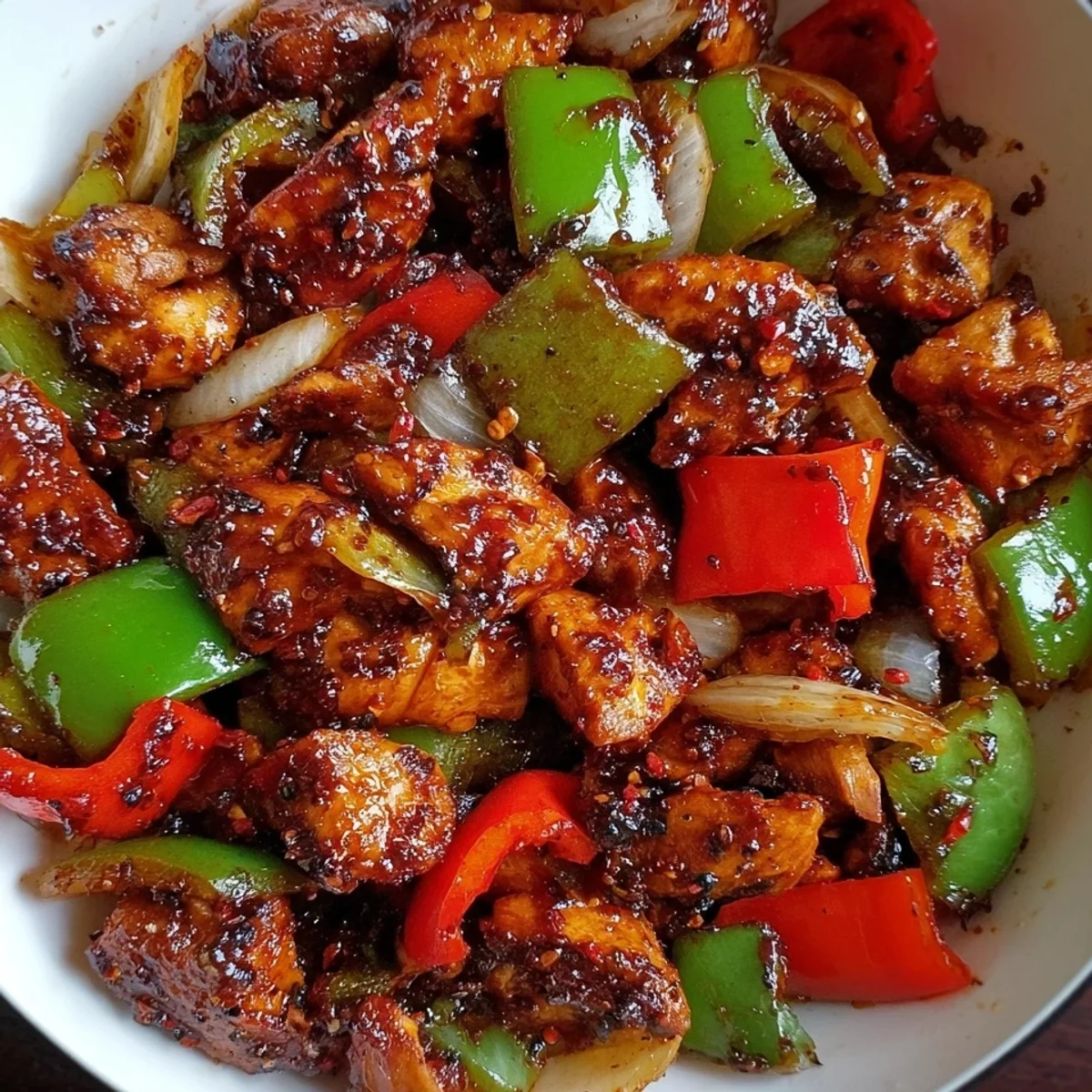 Easy Black Pepper Chicken: Homemade Chinese Takeout Style