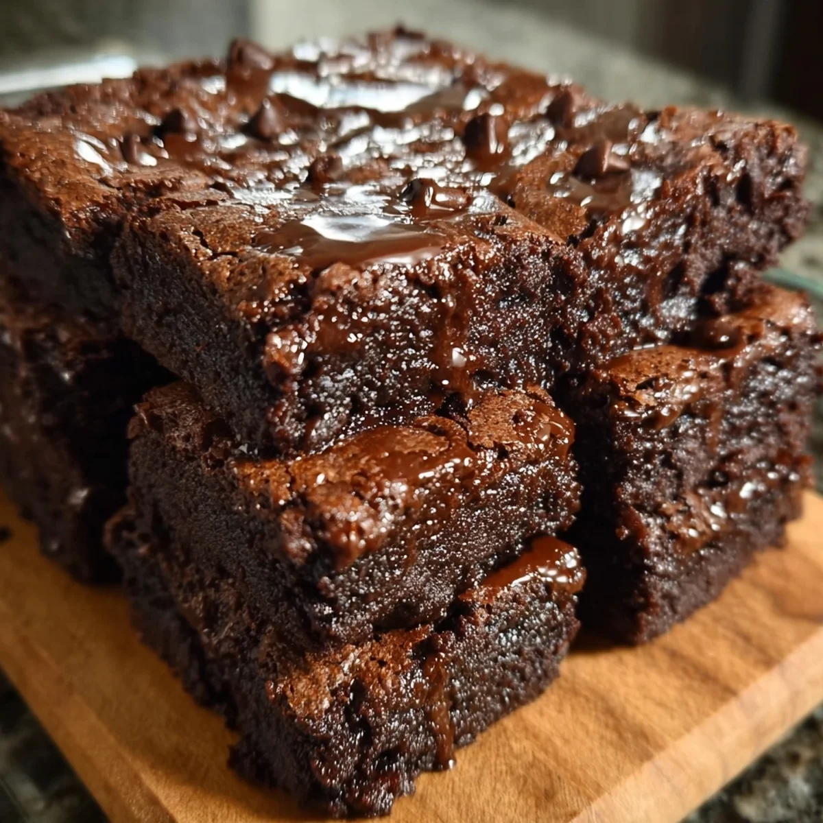 Healthy Low Calorie Greek Yogurt Brownies