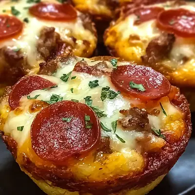 Keto Carnivore Pizza Muffins: Savory & Delicious