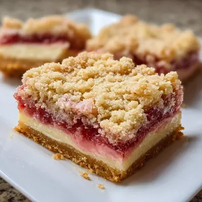 Rhubarb Cream Cheese Bars: Sweet & Tangy Dessert Recipe