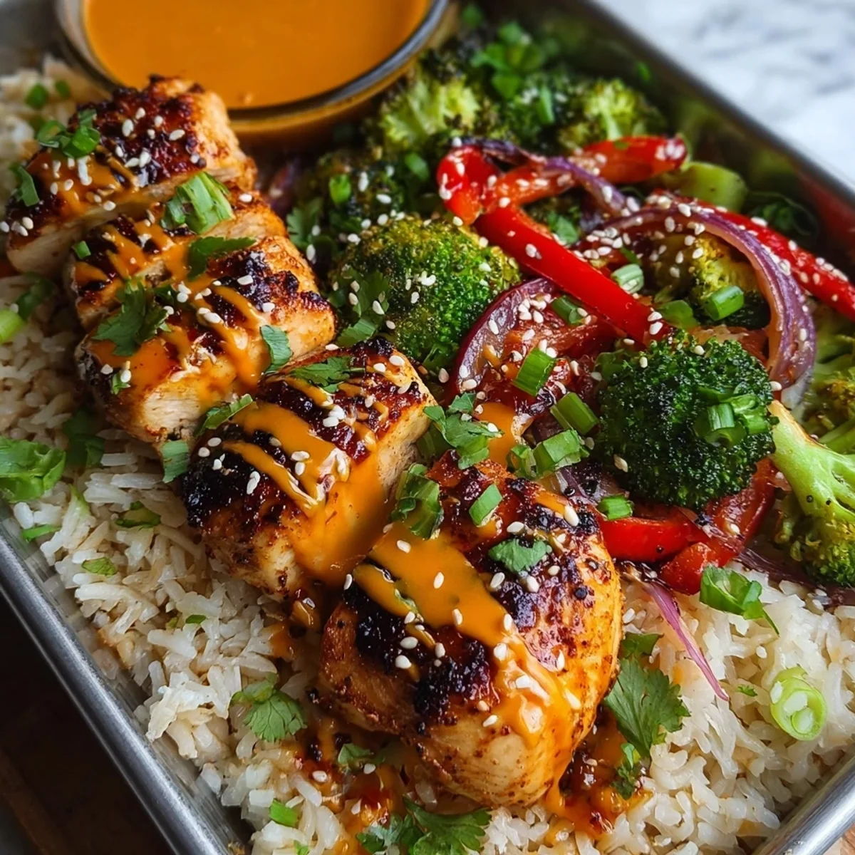 Sweet Chili Chicken Meal Prep Bowl: Protein-Packed