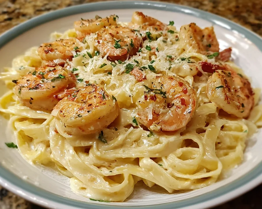 Creamy Garlic Shrimp Pasta: Quick 30-Minute Dinner