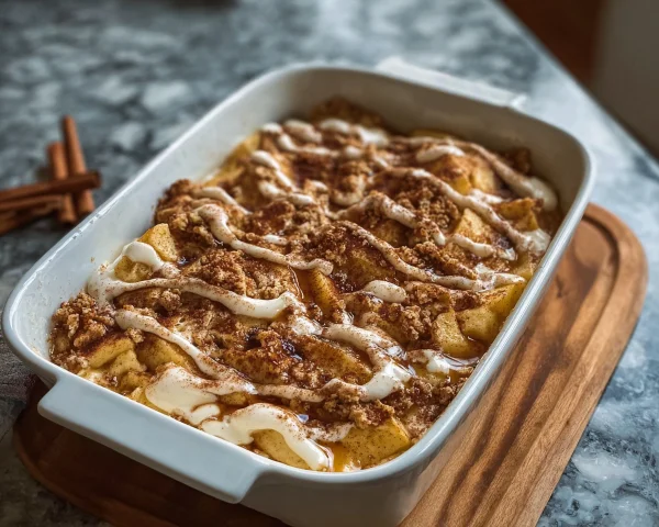 Baked Apple Cinnamon Cottage Cheese