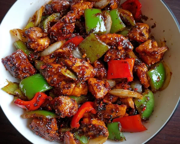 Easy Black Pepper Chicken: Homemade Chinese Takeout Style