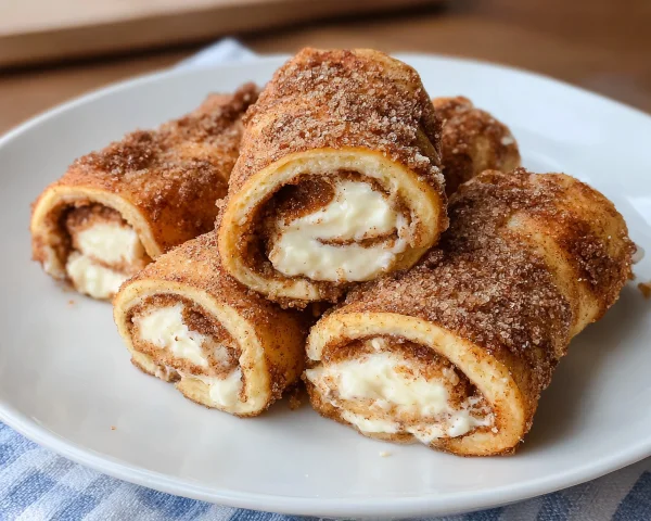 Keto Cinnamon Cream Cheese Roll-Ups: Easy Low-Carb Treat