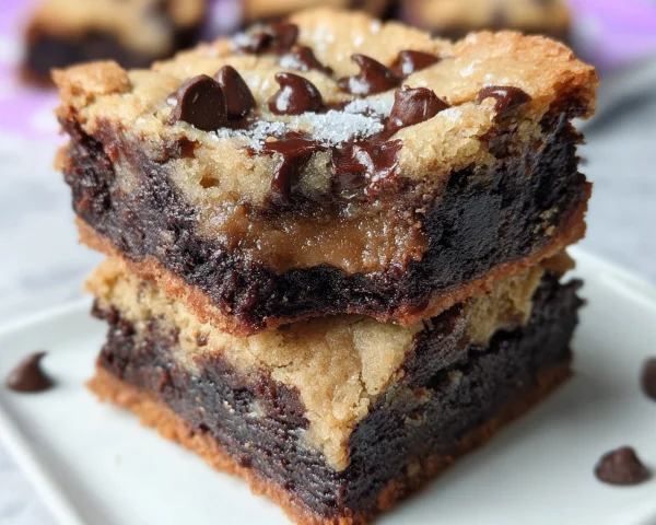 Low Carb Keto Brookies: Brownie & Cookie Delight