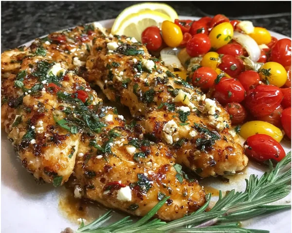 Mediterranean Chicken Tenders: Quick, Healthy 35-Minute Dinner