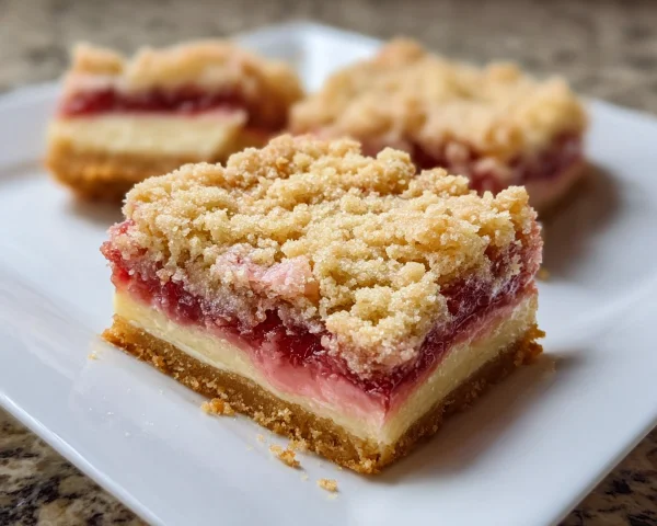 Rhubarb Cream Cheese Bars: Sweet & Tangy Dessert Recipe