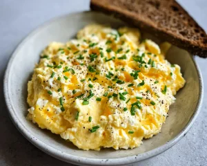 Creamy Cottage Cheese Eggs