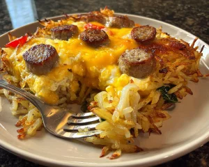 Protein Loaded Hash Browns